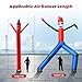 Sky Dancer Blower 17.7-Inche Air-Dancer Inflatable Tube Man Blower 750W Inflatable Fly Guy Air Blower Tube Man Blower for Sky Dancers Arm Flailing Advertising Sky Air Puppet (Puppet Not Included)