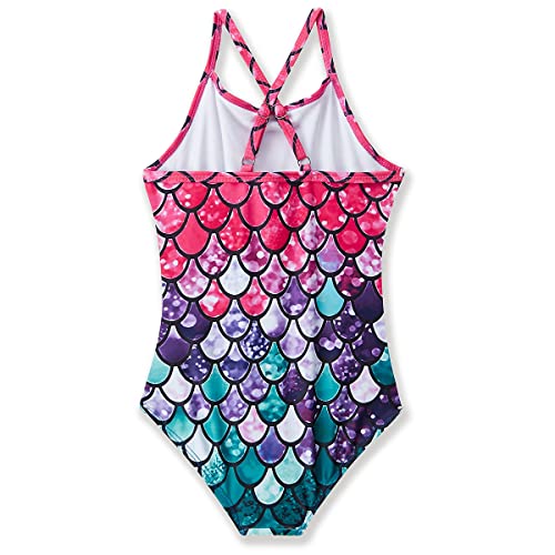 Image of BAYIMEE Girls One Pieces Swimsuit Cute Swimwear Bathing Suits 2-12 Years