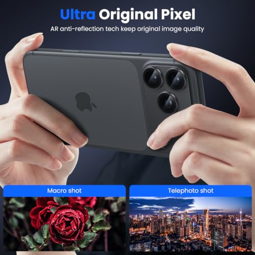 Image of WSKEN for 18 Pro Max Camera Lens Protector for iPhone - Military Grade