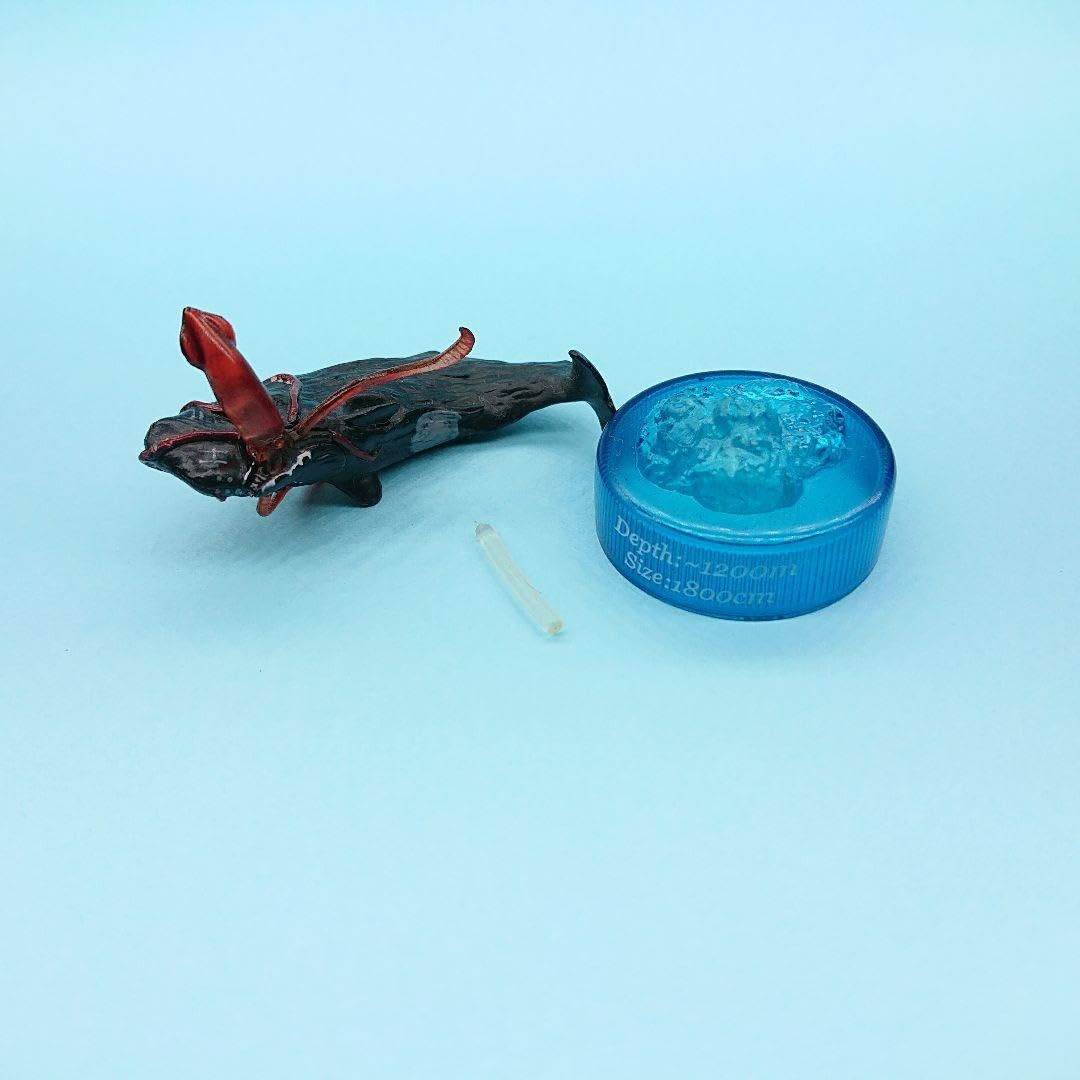 Amazon.co.jp: 海洋堂深海生物2 《シークレット》マッコウクジラvs