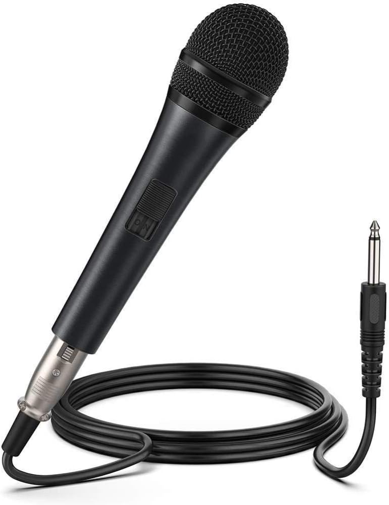 FMOPQ Dynamic Microphone for Speaker Vocal Microphone for with on/Off