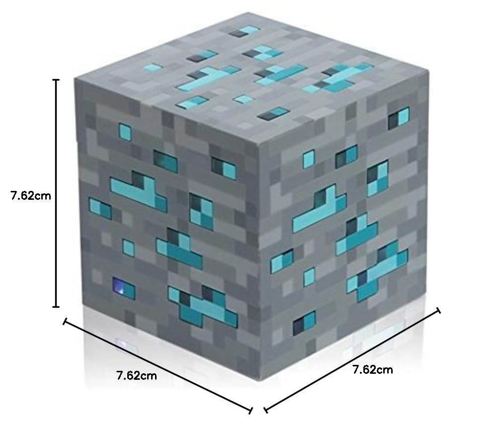 マインクラフト 鉱石ブロックデザインマット16枚セット マイン