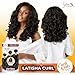 Sensationnel Curls kinksandco synthetic bundles - latisha curl quick weave hair or pony styles for natural 3c to 4c hair textures (14 16 18 inch, S1B/30)