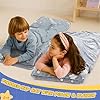 Hillsuren Toddler Nap Mat with Removable Pillow and Blanket, Foldable Floor Mattress for Kids, All-in-one Sleeping Bag for Preschool Daycare Travel Camping Sleep Mat, 21" x 50" #4