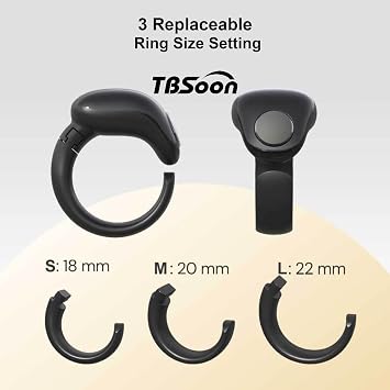 Fashion Tasbih Smart Ring, Tasbeeh Counters, Prayer Direction Indicator Guide, 5 Azan Alarm Clock, Forgiveness, Electronic Rosary, Eid al-Fitr Eid al-Adha Ramadan Gift for men women, Adjustable