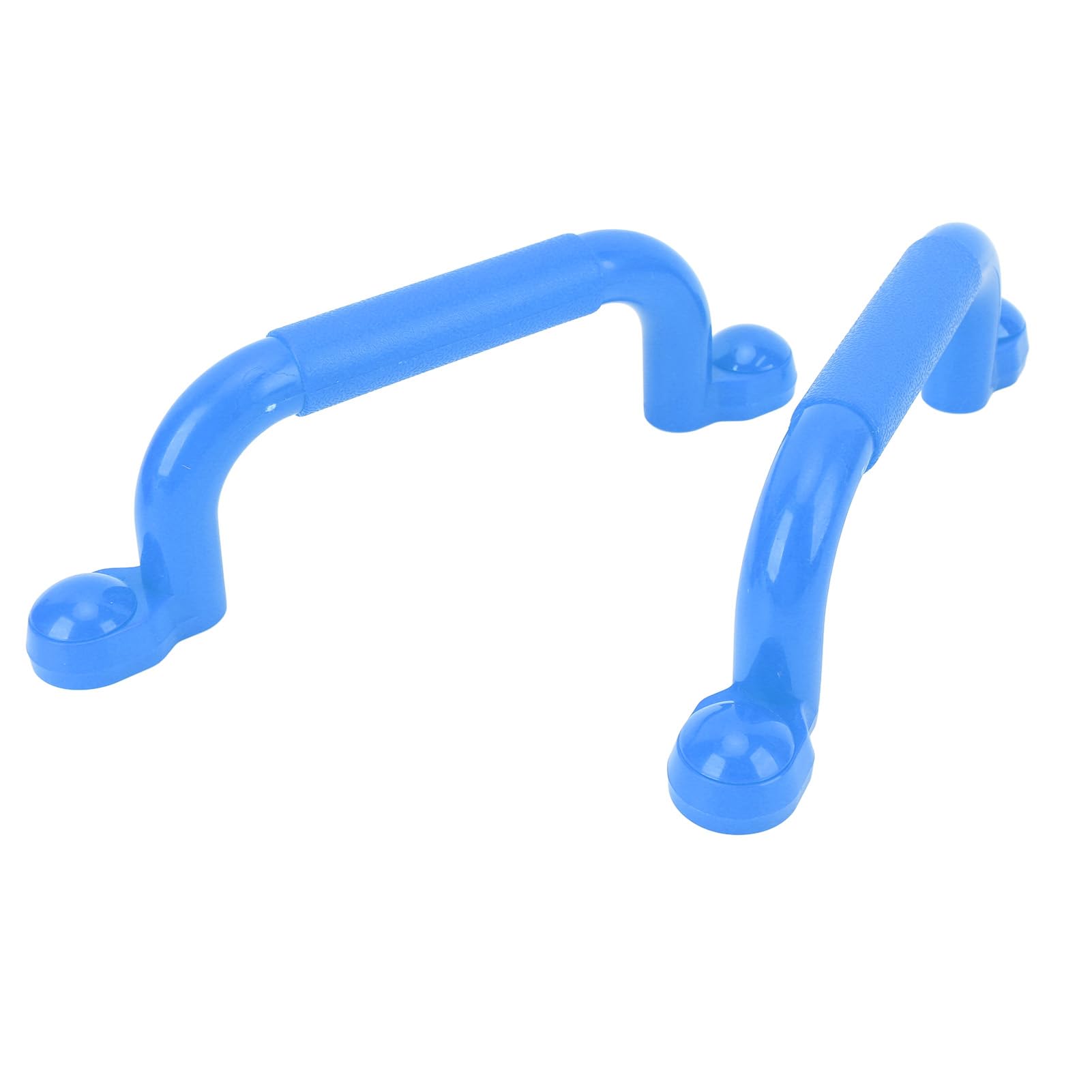 1 paio di maniglie per parco giochi professionali, versatili, antiscivolo, robuste e di grandi dimensioni, per strutture di arrampicata e casette da gioco. (Blu)