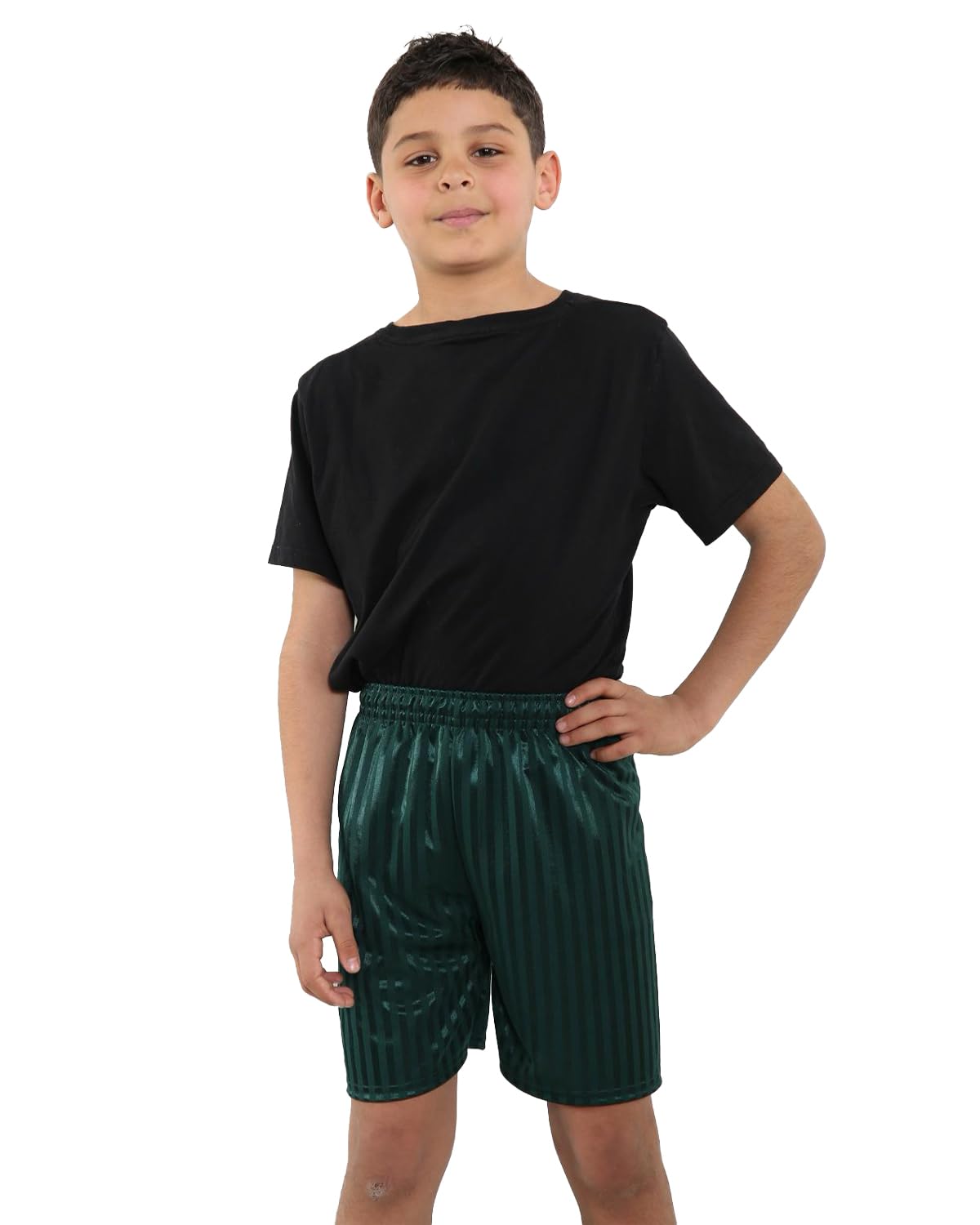 Undercover Boys Green Kids Football Shorts 13 Years