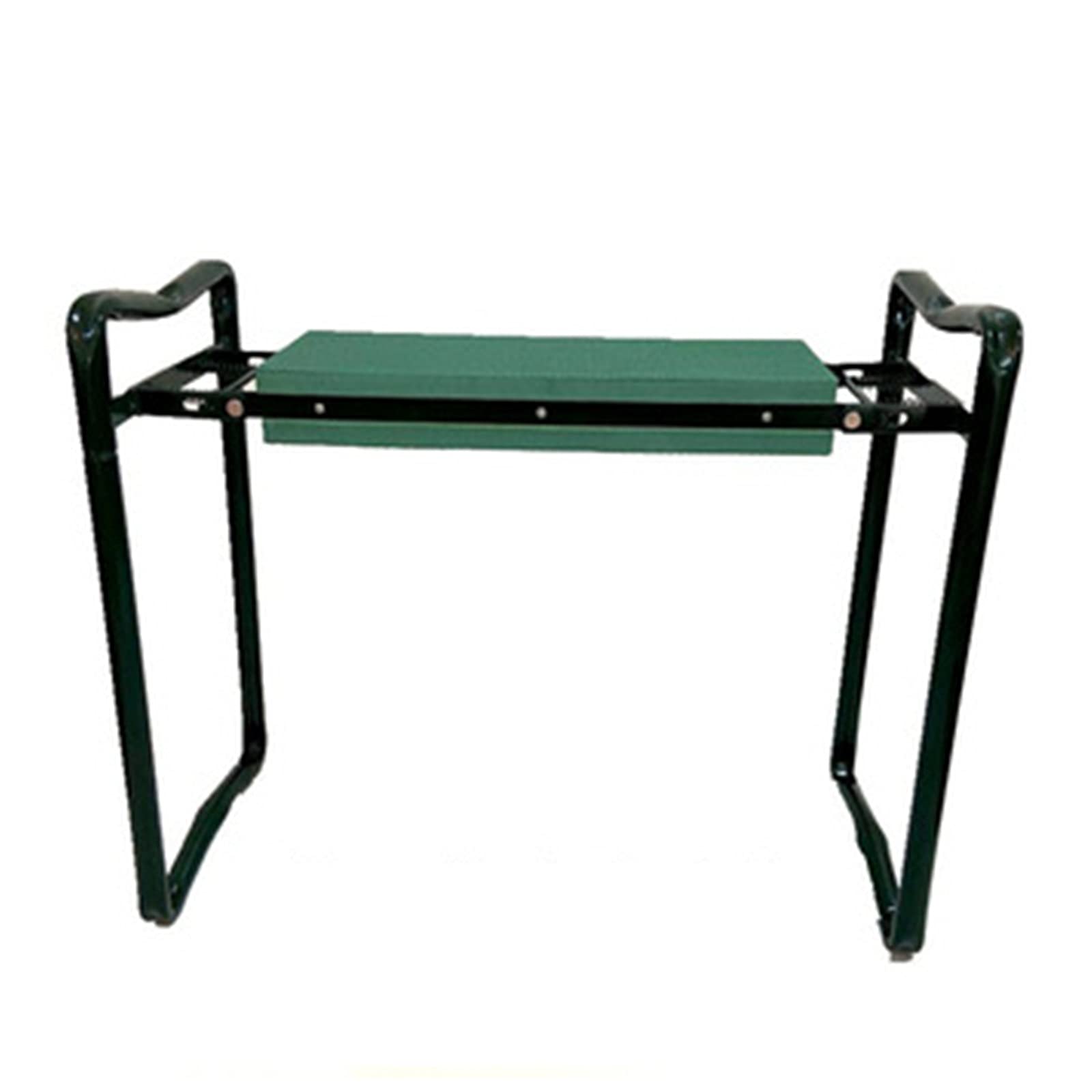 Sgabello da Giardino Pieghevole, Panca, Sgabello Portatile con inginocchiatoio e Manici
