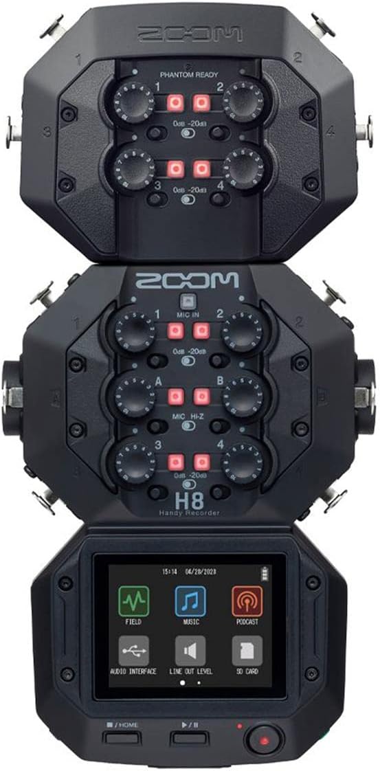 Zoom EXH-8 4-channel XLR Capsule for H8