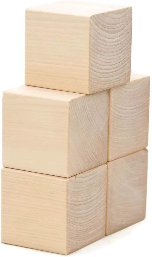Personalized Engraved Wooden Baby Name Blocks – Premium Hardwood Letter Blocks for Nursery Décor & Keepsake Gift