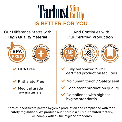 Tarbust Slim 270+30 Sigarettenfilter Opzetstuk, Filter Sigaretten, Anti Teerfilter voor Sigaretten, Anti Teer Filter, Plastic Sigarettenfilter 5.25 mm - 6 mm, Sigarettenmondstuk voor Slim - Afbeelding 3