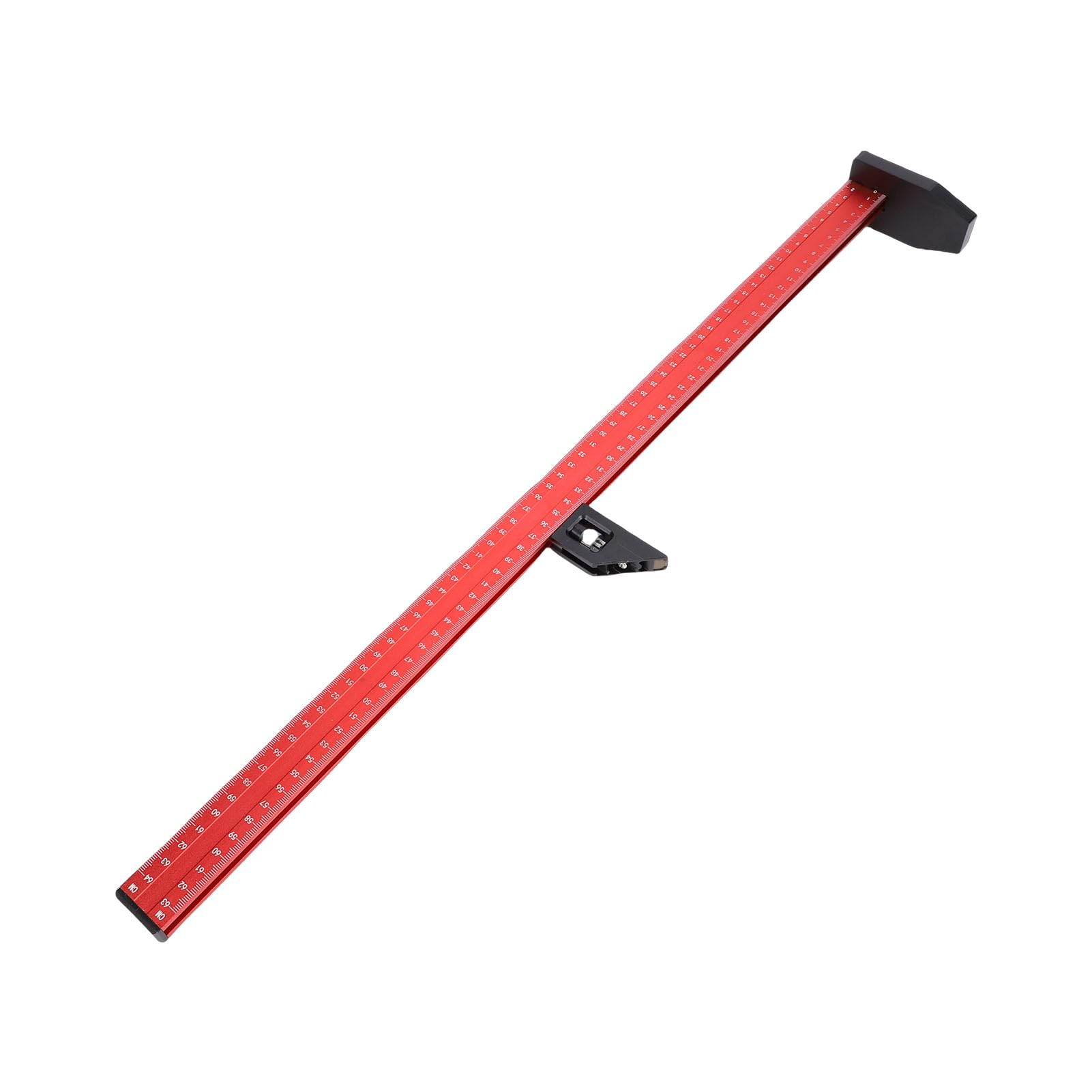 Jeffergarden Righello per la Lavorazione del Legno Lega di Alluminio 640 Mm Metrico Imperiale