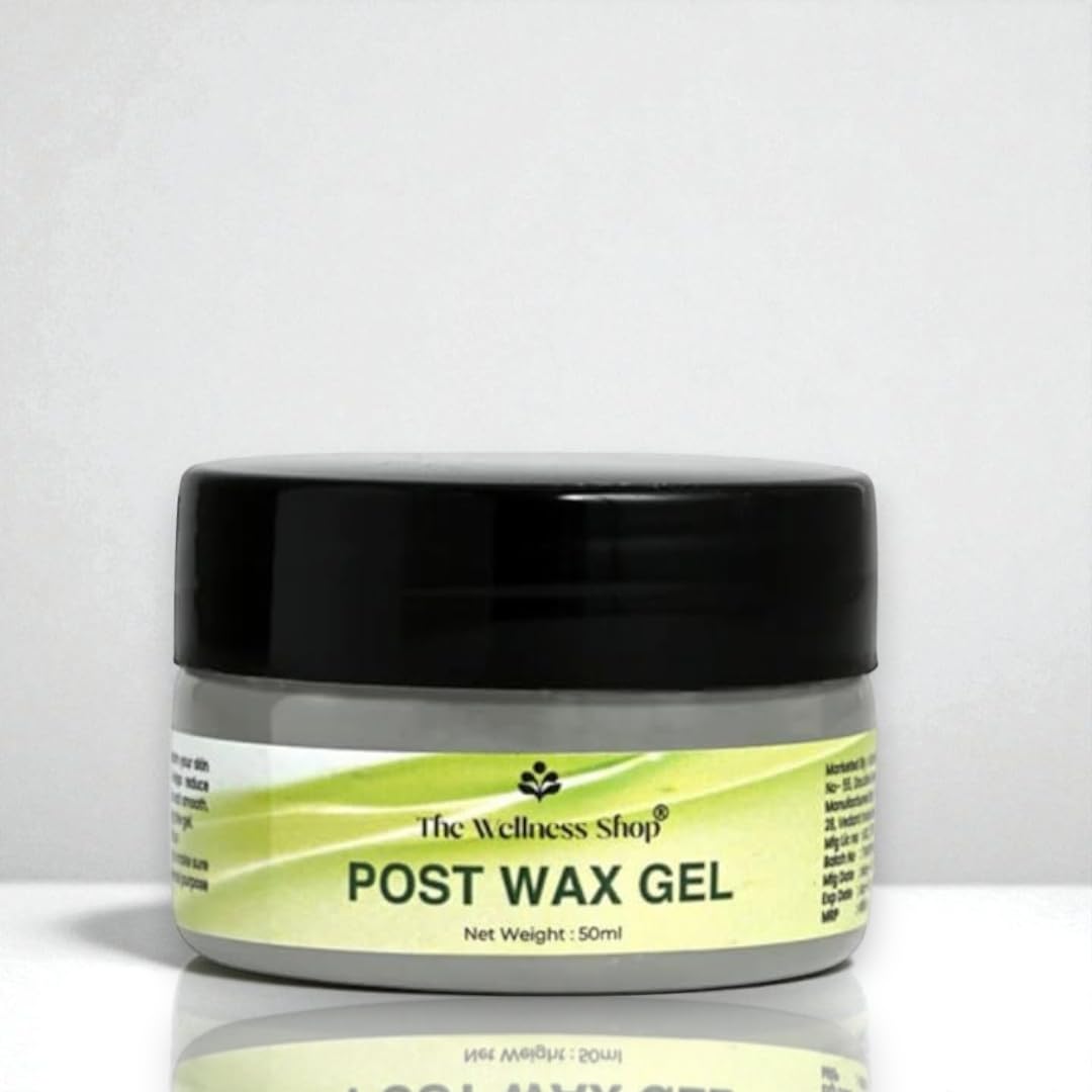 Post Wax Claming Gel | Vitamin E & Aloe-Vera Extracts- for Men & Women | Soothes Irritation and Redness | Deeply Hydrates, Nourishing | Easy to Absorbs | Gentle on Skin | 50ml