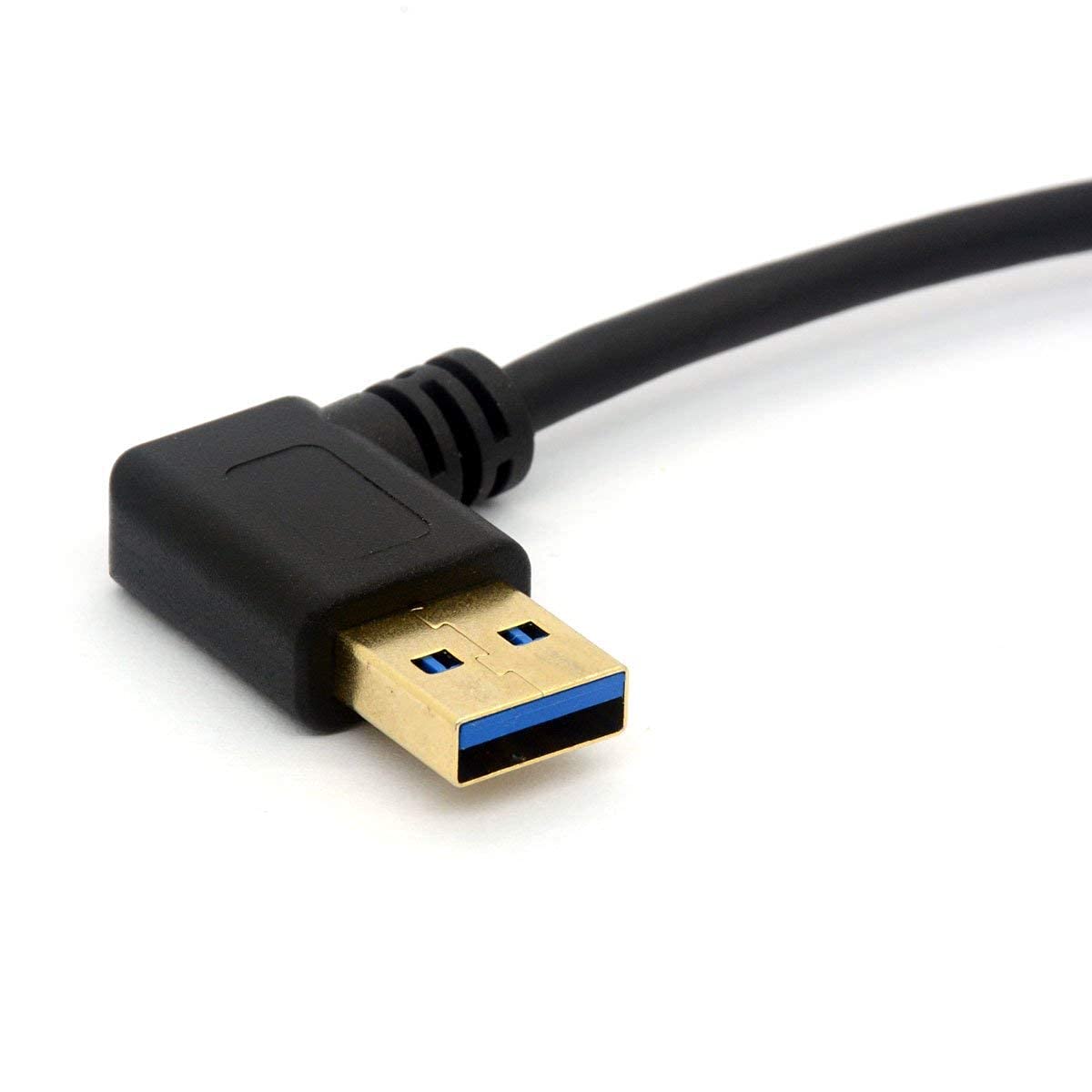 CentBest Cavo di prolunga da USB 2.0 a 90 gradi a tipo C maschio ad angolo