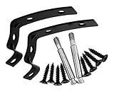 Compatible with Audi A4 S4 RS4 B6 B7 8E Glove Box Lid Hinge Snapped Repair Fix Brackets Kit