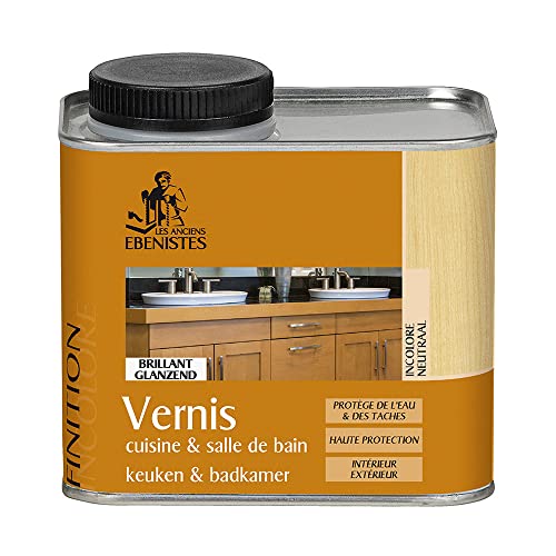 Vernis Cuisine Et Salle de Bain 450ml Incolore - Les anciens ébénistes Cover