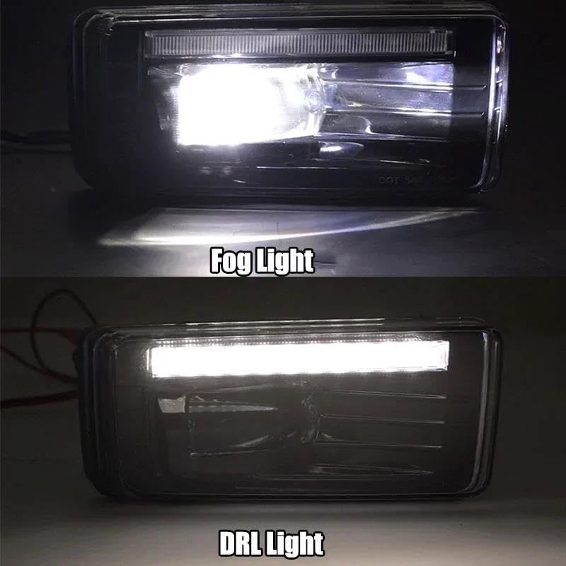 Fendinebbia a LED 2 pezzi/coppia fendinebbia a LED per auto per Chevy per Silverado 2007-2015 per Avalanche 2007-2013 per Suburban 2007-2014 fari paraurti Gruppo Fari Fendinebbia