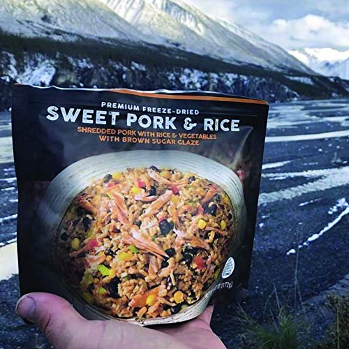 Peak Refuel Sweet Pork and Rice | Freeze Dried Hiking, Backpacking and Camping Meals | Amazing Taste | Real Meat | High-Protein | Quick Prep Food (2 Serving Pouch) - Thumbnail 7