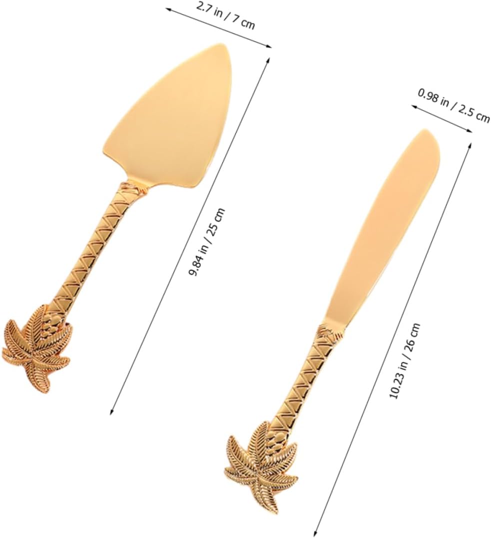 Metal Cake Server Tool Cake Cutting Reusable Dessert Cutters for Wedding