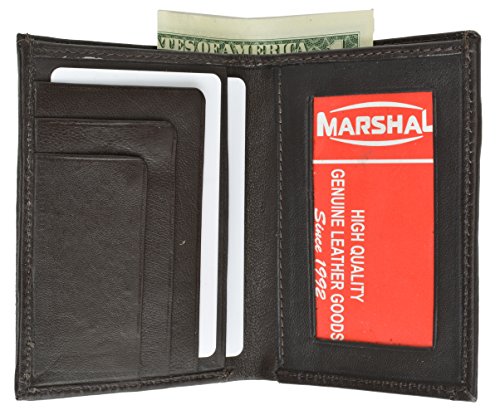 Mens/Kids Slim Lambskin Leather Credit Card ID Mini Bifold Wallet #81