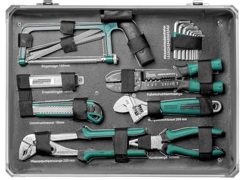 Mannesmann M29072 Coffret de 124 outils idéal pour l'appartement