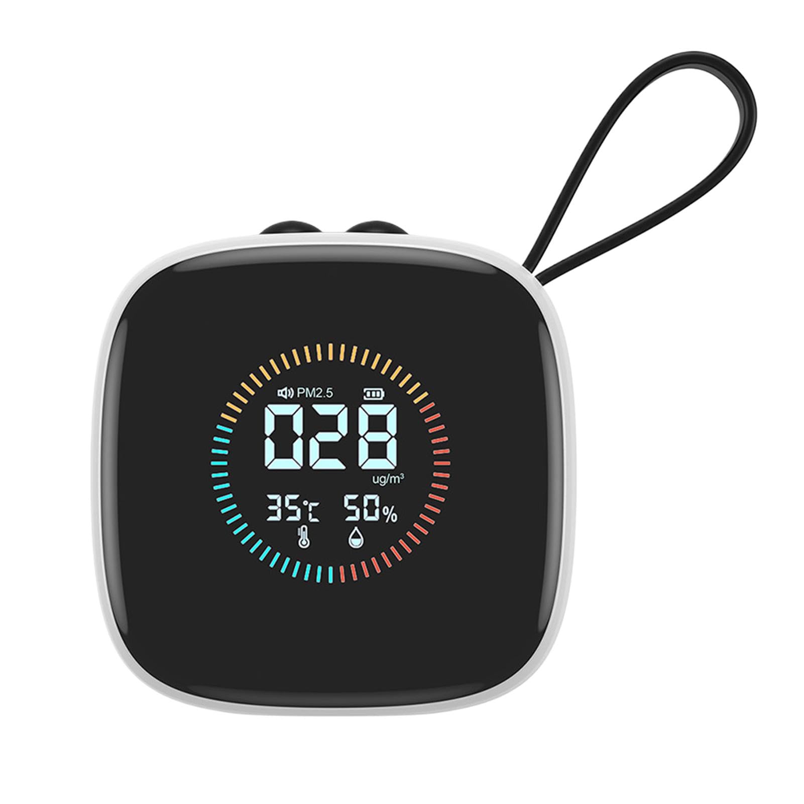 Misuratore Di Qualità 'Aria Portatile Misuratore Multiuso a Qualità 'Aria | Monitor Tester Domestico Multiuso per Camera da , Cucina, Ristoranti, Uffici, Scuole