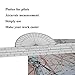 Premier Fixed Plotter for Pilots, Efficiently Plotting Tool for Pilots, Planning Flight Routes, Accurate Scale, Transparent