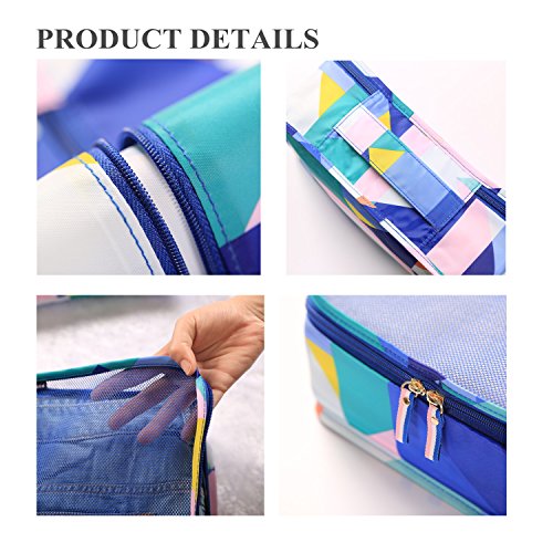 Gtrip, Organizer per valigie Viola Geometry