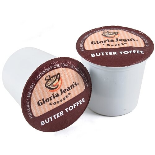 Keurig Gloria Jeans Butter Toffee Medium Coffee K-Cups 18 pk