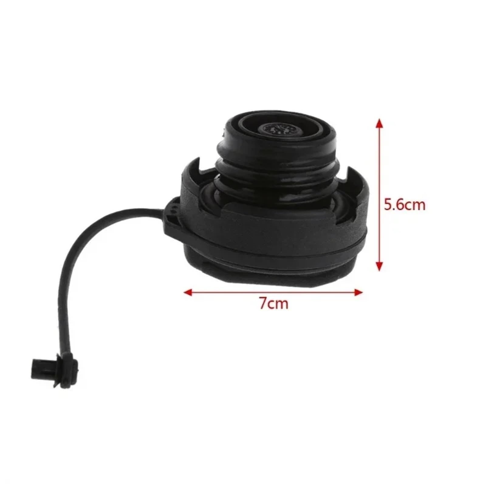 Tappo del Serbatoio Carburante di Ricambio Compatibile con VW Jetta 1986-2005 Tappo del Serbatoio Carburante per autoveicoli di Ricambio 1J0201550A