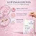 Dewora PDRN Pink Collagen Hydrogel Face Mask – Salmon DNA Overnight Wrapping Mask, 28g Essence Rich Collagen Gel Mask for Hydrating, Firming & Glass Skin Glow | Korean Skincare Pack of 4