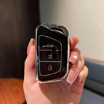 TPU Remote Key Case Cover Protector for JAC JIAYUE J7 Js4 4Pro A5 X4 X7 IC5 IEV7S S3 T8 Refine S4 M6 E20x E40x Holder Keychain