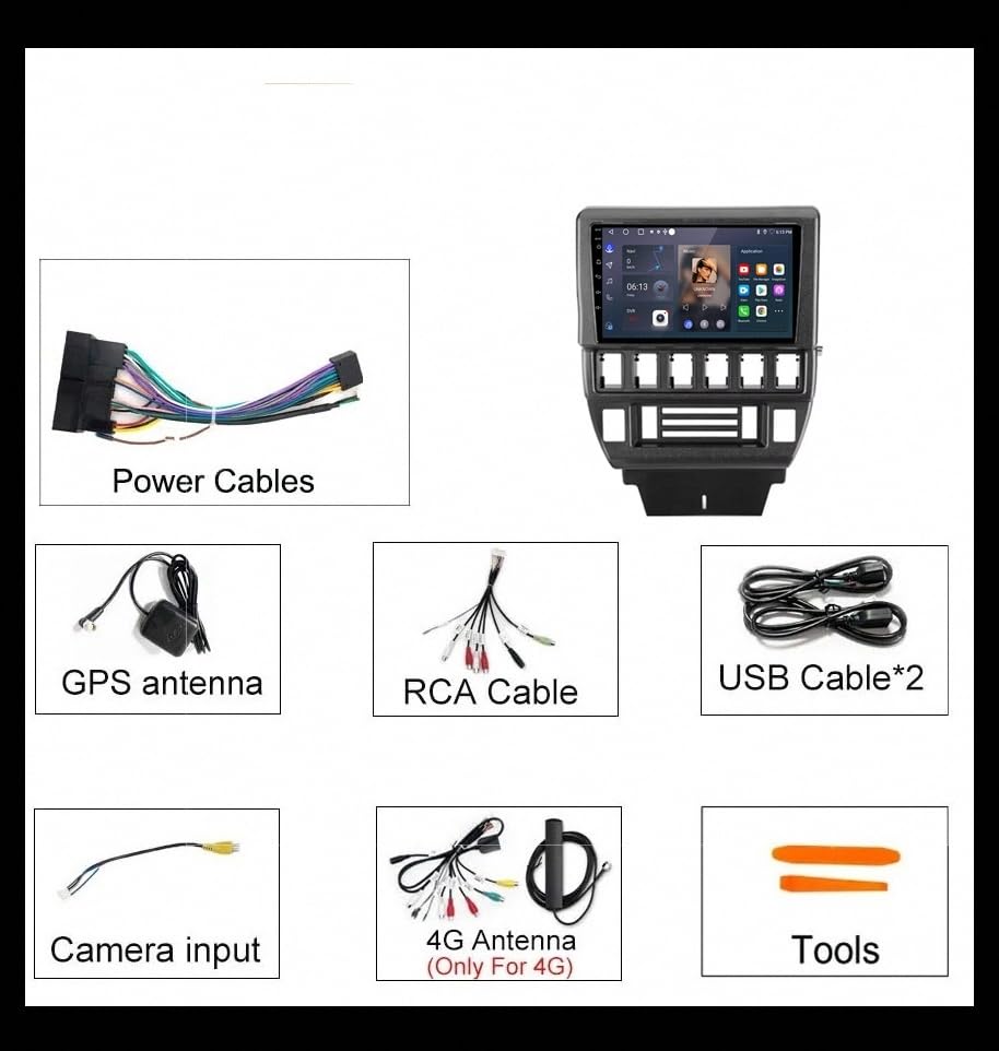Radio Android Auto con GPS para Kia Carens Rondo 2007-2011 y Mirror Link 4