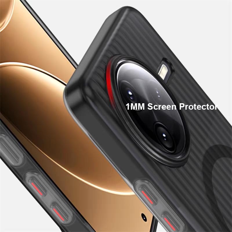 Cover antiurto Xiaomi Poco F7 Pro e F7 Ultra - Nero - Italiano