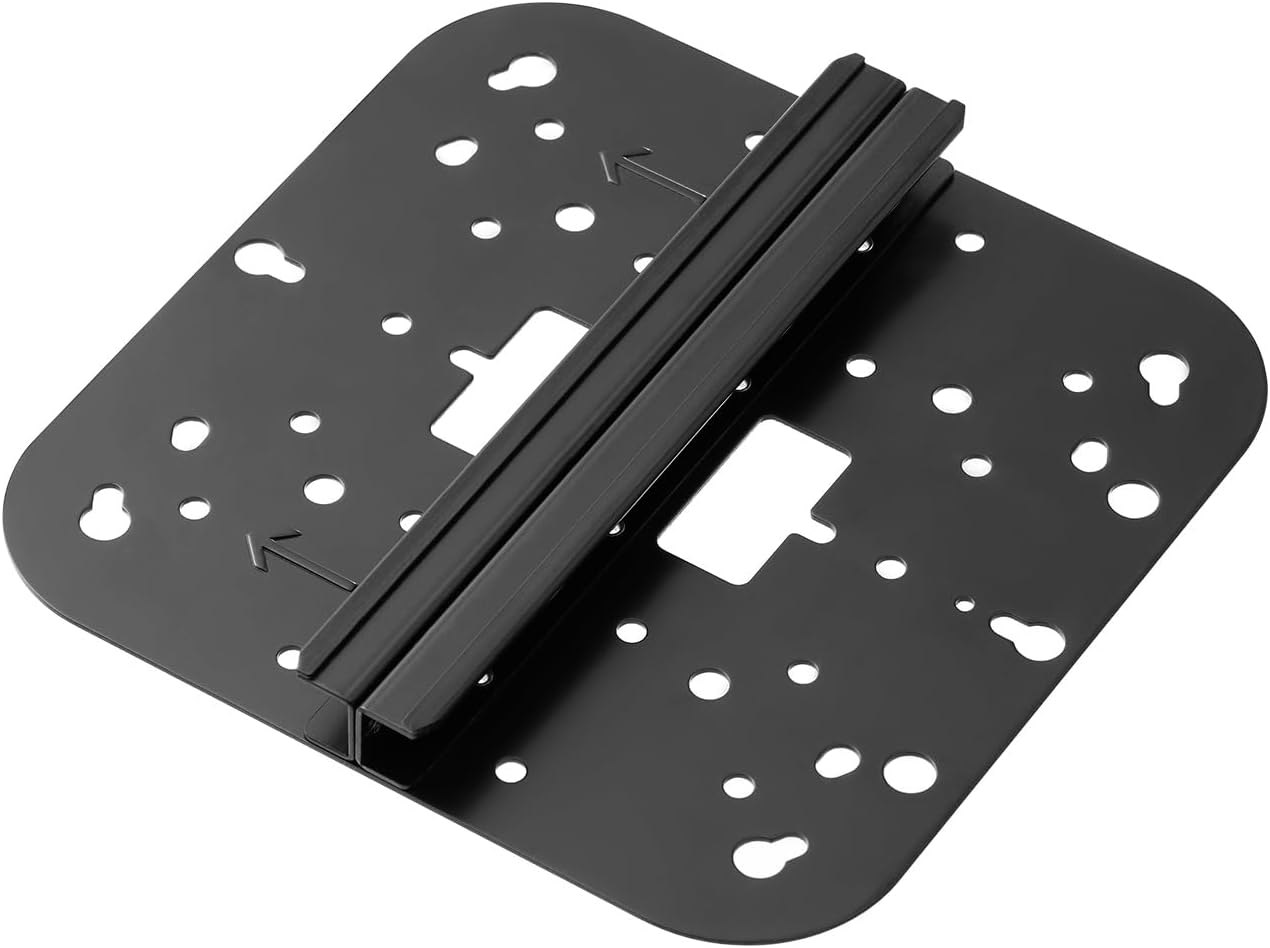 Mounting Bracket Kit for Wireless Access Point, for HP, Aruba AP-MNT-MP-E, Metal, Support Wall Mount, Lock Ring, Utility Box