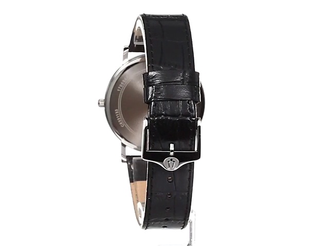 Amazon.com: Bulova Men's Classic 3-Hand Calendar Date Quartz Leather Strap  Watch, Buckle, 37mm Style: 96B104 : Clothing, Shoes & Jewelry