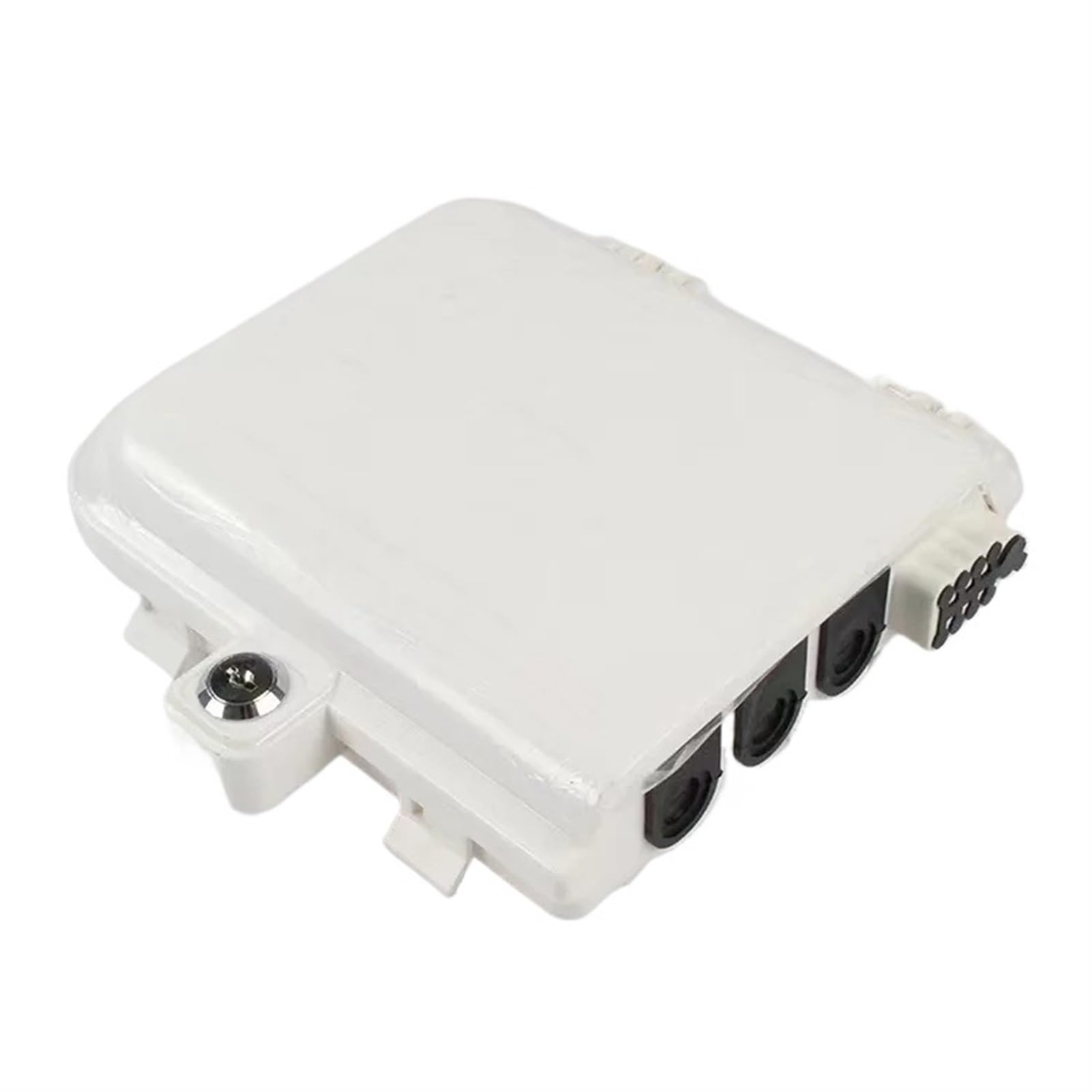 ZHANGGH FDB Optical Fiber Distribution Box 8-core Outdoor 1 × 8 Distribution Box ABS Junction Box