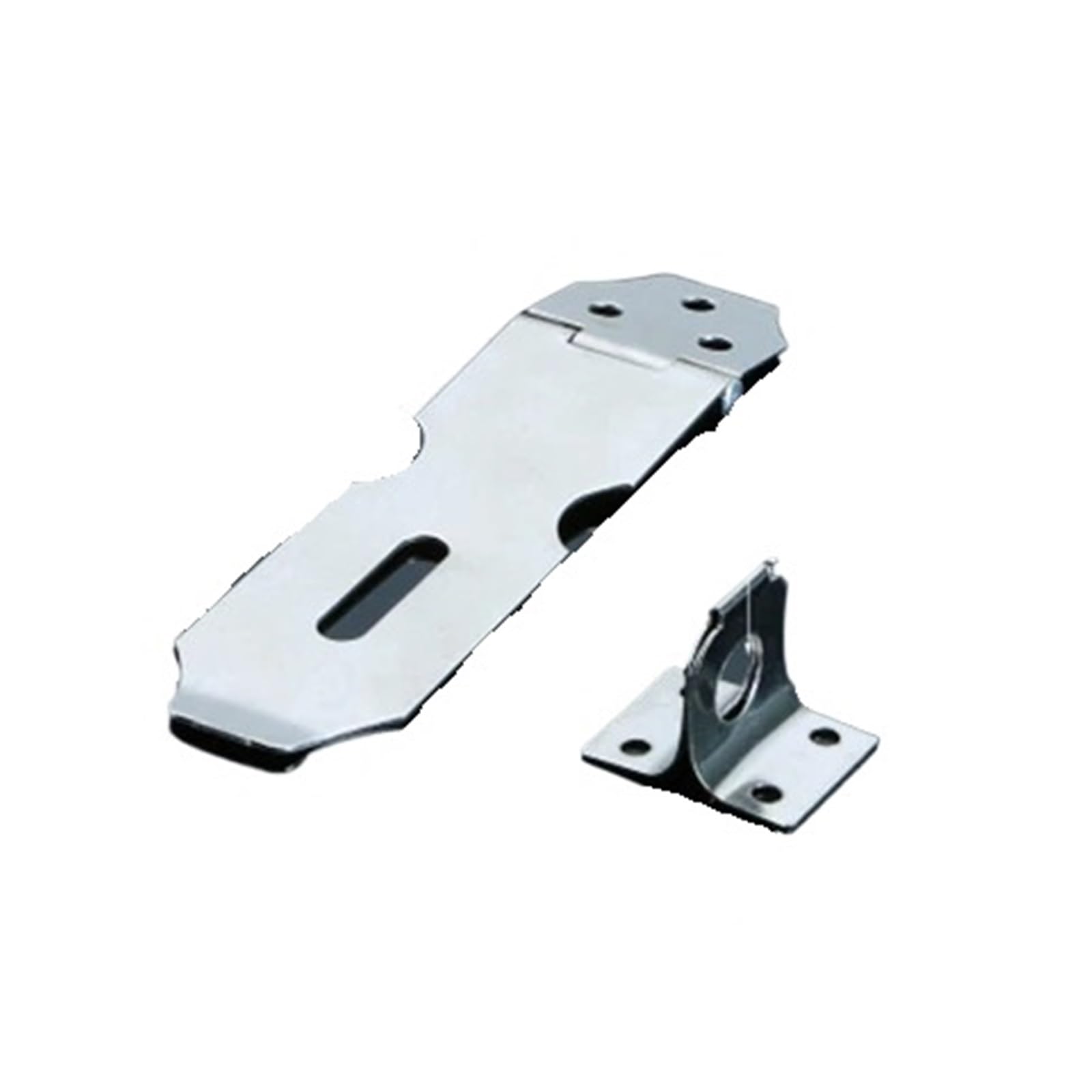 Hasp and Staple, Door Padlock Hasp Stainless Steel 2-5 Inches(5 inches)