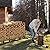 Werph 8FT Firewood Rack Outdoor,Heavy Duty Firewood Storage Rack,Outdoor Firewood Rack with Cover,Wood Rack Log Rack for Outdoor & Indoors, Black