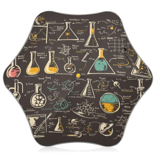 Parapluie de qualité supérieure chimie science pliant avec protection UV