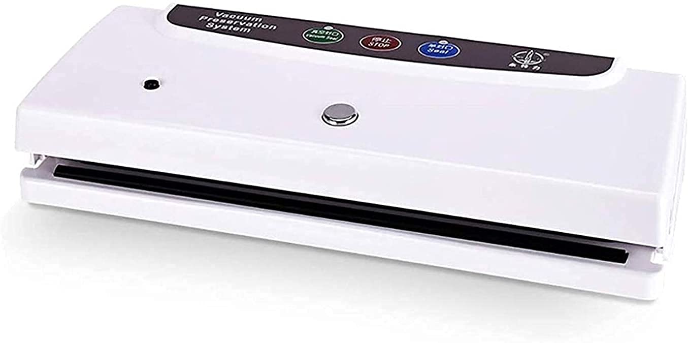 GXBCS Vacuum Sealing Machine Automatic Food Sealer Automatic Food Sealer for Food Savers Easy to Clean|Dry & Moist Food Modes| Compact Designsign 1016