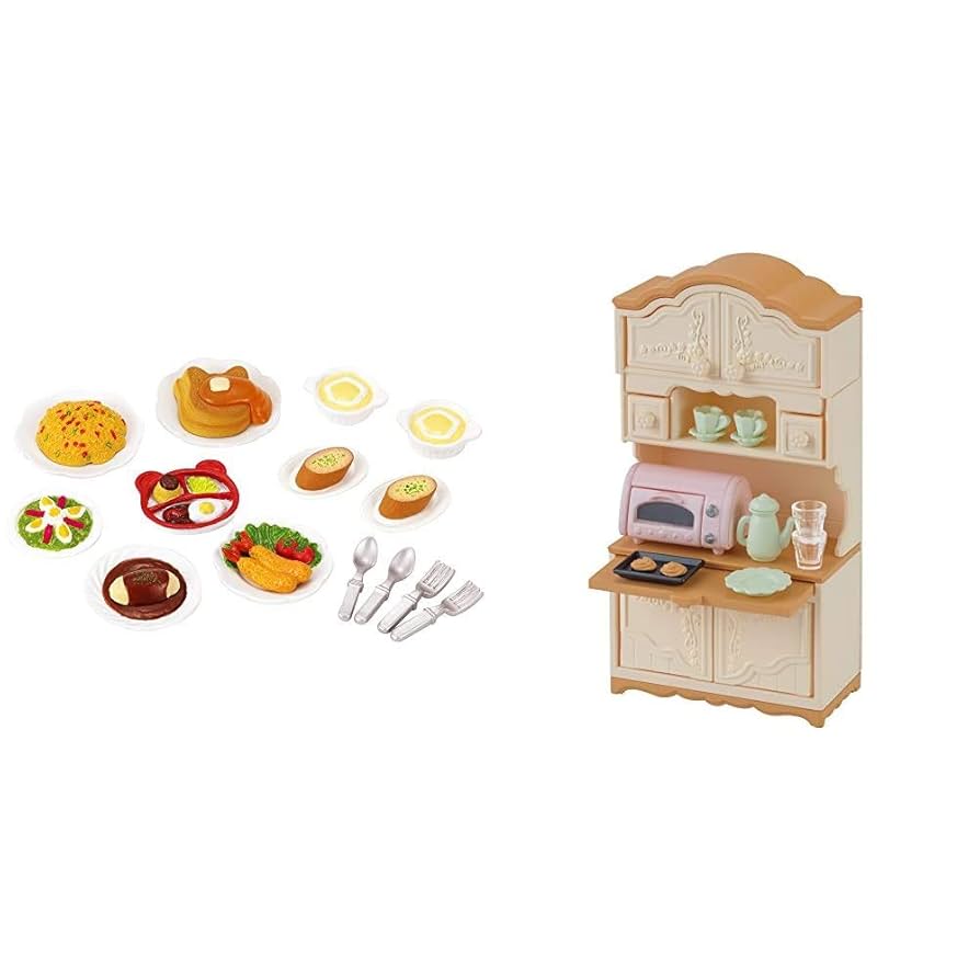 シルバニア　な〜 エポック社 シルバニアファミリー いっしょにおやすみセット DF