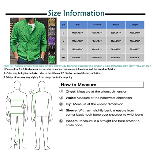 Men's Jacket, Jackets For Men Mens Jackets Golf Vest Xxl Autumn And Winter Fashion Loose Cardigan Warm Lapel Hooded Jacket Sweater Shirt Leather Medium New Satin Bomber Coats (L, Purple) #TOP5