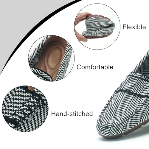 Image of feabtonbd Loafers for Women Comfortable Breathable ShoeCasual Slip On Womens Driving Flats Shoes