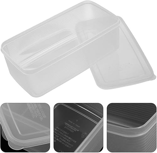 Miniatura 5 de Abaodam 2 unids caja caja fruta tarro alimentos fresco mantener titular refrigerador tostada contenedores para refrigerador fresco mantener soporte