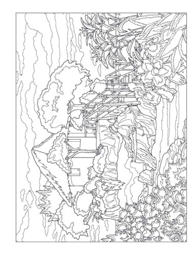 Creative Haven Wanderlust Color by Number (Adult Coloring Books: World & Travel) - Image 5