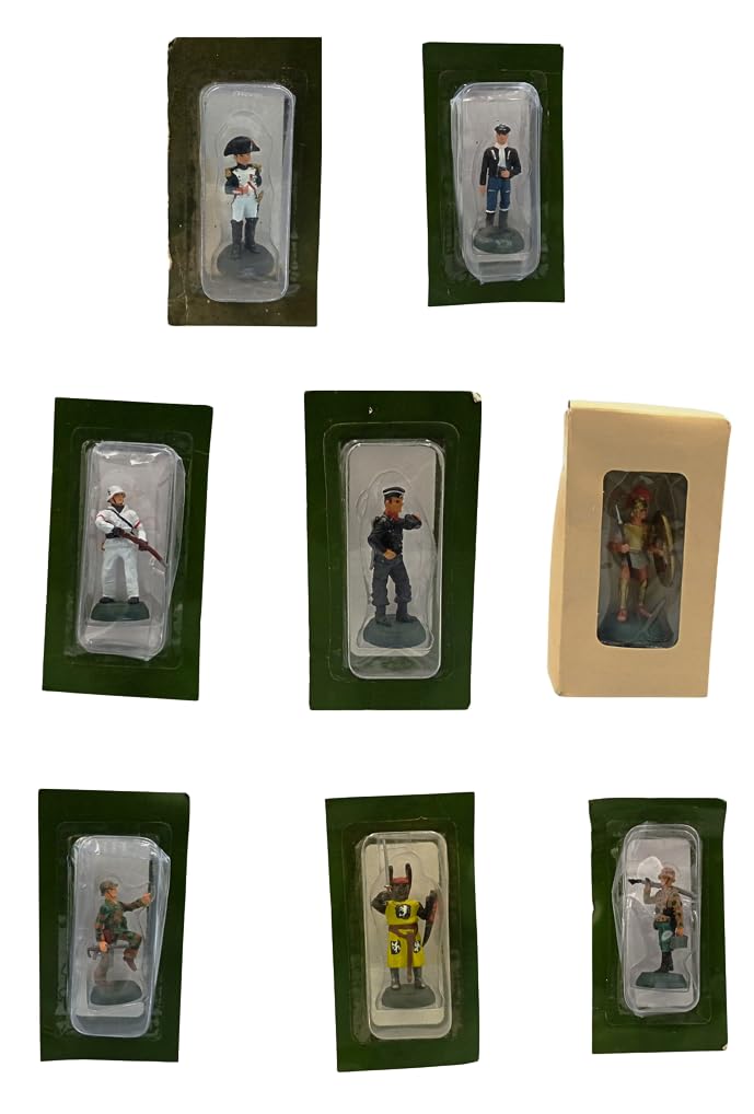 OPO 10 Set di 8 soldatini in Piombo, Scala 1/32, 54 mm: Figurine di Napoleone della Seconda Guerra Mondiale, Antiquity - Almirall Palou LSOL1