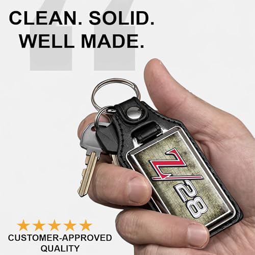 Image of Brotherhood Car Key Chain for Camaro - Classic Models Keychain for Men and Women Gift Key Ring