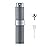 LISAPACK 8ML Atomizer Perfume Spray Bottle for Travel, Empty Refillable Cologne Dispenser, Portable Sprayer (Grey)