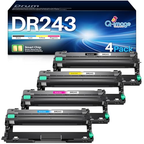 Kit tambour DR243CL Brother compatible Q-image pour fluidifier le travail en télétravail